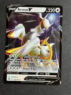 Arceus V 122/172 Brilliant Stars Ultra Rare Pokemon TCG NM/MINT - Image 1
