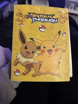 Pokemon BreakThrough Book with 63 cards collection - Image 1