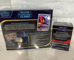 Pokemon TCG Phantasmal Flames Pokemon Center ETB + Booster Bundle Factory Sealed - Image 3