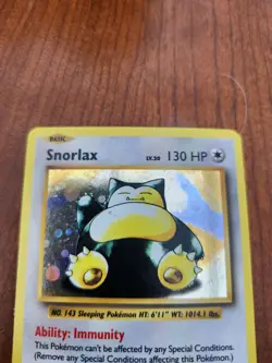 Snorlax - XY179 Black Star Promo - Holo Rare - Pokemon Card - EXC / Near Mint - Image 2
