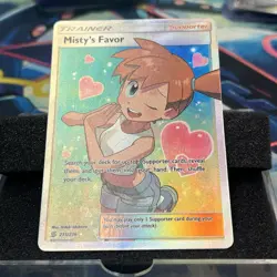 Pokemon TCG - Misty's Favor (Full Art) 235/236 Sm-Unified Minds Near Mint - Image 2