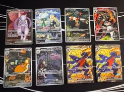 Pokemon TCG Destined Rivals Lot of 8 Ex IR/SIR - Image 1