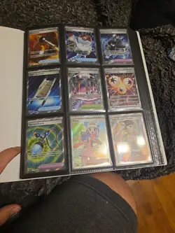 Pokemon TCG: BINDER LOT 92 CARDS. SIR, IR. AND MORE. From S&V , mega Evolutions, - Image 1