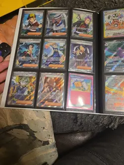 Pokemon TCG: BINDER LOT 92 CARDS. SIR, IR. AND MORE. From S&V , mega Evolutions, - Image 2