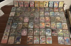 POKEMON TCG Lot Of 77 Cards: SIR, IR, UR, Full Art Ex, Gold, Shiny, Baby Shiny - Image 2
