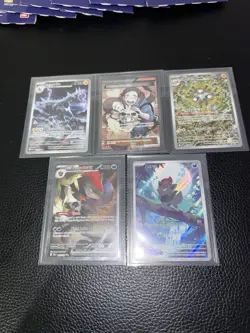 Pokemon TCG 9 Card Lot SIR,IR, Full Art, Pokemon Center Promo - Image 1