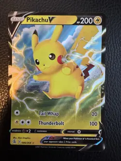 Pikachu V SWSH08: Fusion Strike - Pokemon NM 086/264 - Image 1