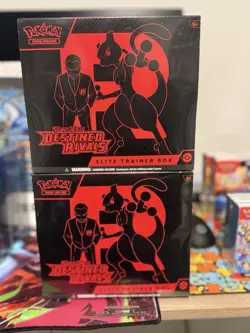 2 Pokemon TCG Scarlet & Violet Destined Rivals Elite Trainer Box ETB New Sealed - Image 1