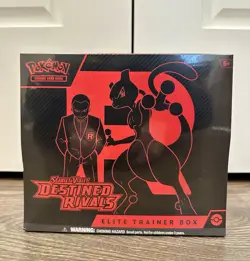 Pokemon TCG Scarlet & Violet Destined Rivals Elite Trainer Box ETB Sealed Auc#2 - Image 1