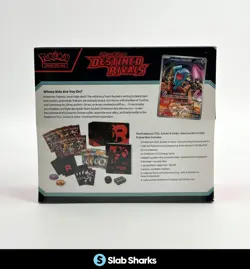 POKEMON TCG SCARLET & VIOLET DESTINED RIVALS SEALED ELITE TRAINER BOX ETB - Image 2