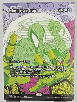 MTG Mindbreak Trap (Borderless) M #11 Magic Marvel Spider-Man: Marvel Universe - Image 1