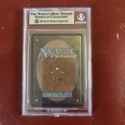 1994 Magic The Gathering Revised Dual Land Tropical Island BGS 9 Quad MTG - Image 2