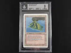 Volcanic Island BGS 9 MINT [Revised Edition] Mtg Magic Free Shipping - Image 1