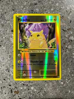 Pokemon TCG Cards Pikachu 35/108 Evolutions Reverse Holo NM - Image 1