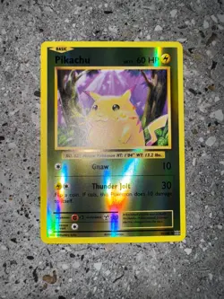 Pokemon TCG Cards Pikachu 35/108 Evolutions Reverse Holo NM - Image 3