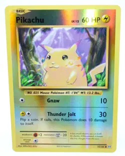 Pikachu 35/108 Reverse Holo XY Evolutions 2016 - Pokemon Card TCG (NM) - Image 1