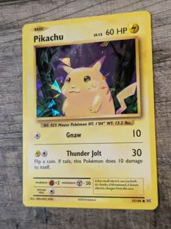 PIKACHU BASIC - 2016 POKEMON TCG CARD # 35/108 - Image 2