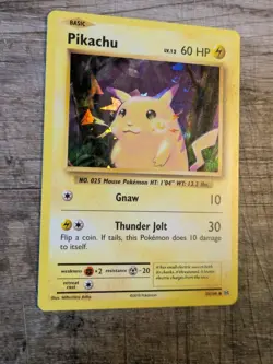 PIKACHU BASIC - 2016 POKEMON TCG CARD # 35/108 - Image 3