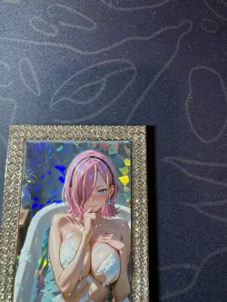 Goddess Reiju Diamond Long Card Metal Bikini Waifu Doujin Numbered One Piece - Image 3