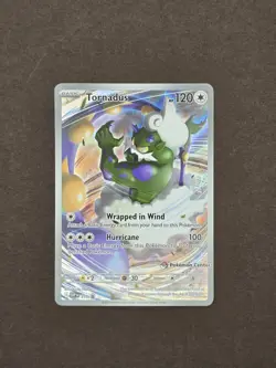 Pokemon Card - Tornadus SVP 210 Pokemon Center Stamped Promo Card - Image 1