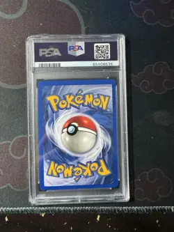 Pokemon Mew TCG 2000 Black Star Promo Holo Card PSA 9 Mint SWIRLY - Image 2