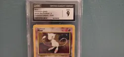 Pokemon TCG Mew Holo 2000 Black Star Promo 09 CGC 9 Mint - Image 2