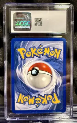 Pokemon TCG Mew #9 Holo WOTC Black Star Promo 2000 CGC MINT 8 SWIRL - Image 2