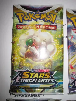 POKEMON NEUF LOT 4 BOOSTER SCELLES ARTSET STARS ETINCELANTES FRENCH NON TRIES - Image 2