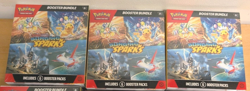 Lot of 3 Pokemon Surging Sparks Booster Bundle Sealed - Image 1