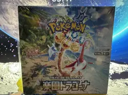 **Sealed Japanese Pokemon Paradise Dragona Booster Box SV7A (US Seller)** - Image 1