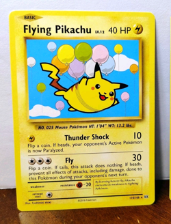 POKEMON FLYING PIKACHU 110/108 & SURFING PIKACHU 111/108 SECRET RARES EVOLUTIONS - Image 2