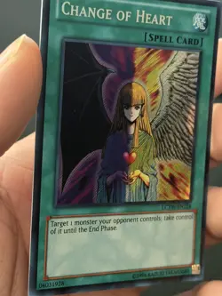 🔥 YUGIOH • CHANGE OF HEART • SECRET RARE • LCYW-EN124 • UNLIMITED • NM 🔥 - Image 2
