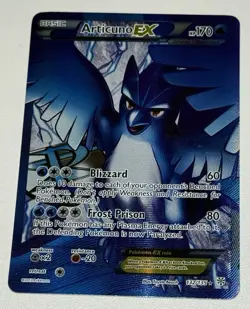 Articuno EX 132/135 Team Plasma Storm Holo Ultra Rare Full Art Pokemon TCG LP-NM - Image 1