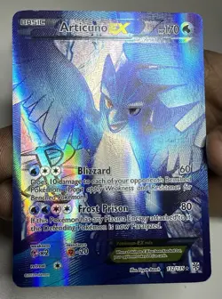 Articuno EX 132/135 Team Plasma Storm Holo Ultra Rare Full Art Pokemon TCG LP-NM - Image 3