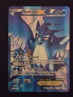 FULL ART Articuno EX ULTRA RARE Team Plasma Storm Set 132/135 Pokemon TCG NM - Image 1