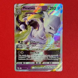 Mewtwo VSTAR 031/078 Ultra Rare - Pokemon Card TCG - SWSH: Pokemon GO - NM - Image 1