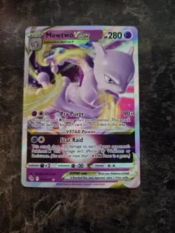 Pokemon TCG Mewtwo Vstar - 031/078 - Pokemon Go Holo Ultra Rare - NM Card - Image 1