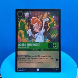 Bobby Zimuruski - Spray Cheese Kid 78 Uncommon Fabled Disney Lorcana Cold FOIL - Image 1