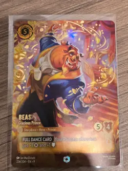 Beast gracious Prince Enchanted #224 Fabled Disney Lorcana - Image 1