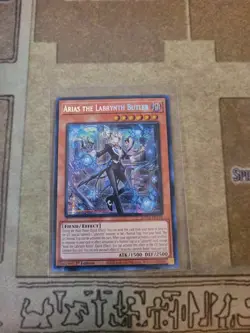 YUGIOH ARIAS THE LABRYNTH BUTLER MP24-EN116 PRISMATIC SECRET 1ST ED NM - Image 1