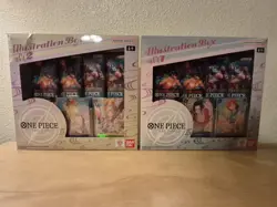 One Piece TCG: Illustration Box Volume 1 & 2 - Lot Of Two (One Of Each Vol.) - Image 1