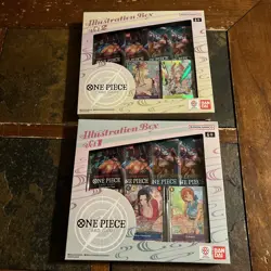 One Piece TCG: Illustration Box Volume 1 & 2 - Lot Of Two (One Of Each Vol.) - Image 1