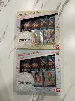 One Piece TCG: Illustration Box Volume 1 & 2 - Lot Of Two (One Of Each Vol.) - Image 1