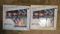 One Piece TCG: Illustration Box Volume 1 & 2 - Lot Of Two (One Of Each Vol.) - Image 1