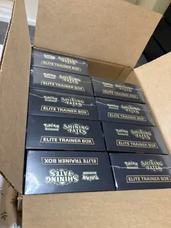 Shining Fates - Elite Trainer Box - ETB | Eevee VMAX | New Sealed | Pokemon TCG - Image 2
