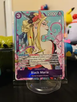 Black Maria (Illustration Box Vol.2) OP08-074 One Piece Promotion Cards Foil - Image 1