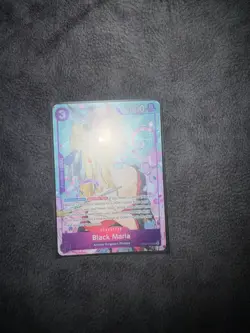 Black Maria (Illustration Box Vol.2) OP08-074 One Piece Promotion Cards Foil - Image 1