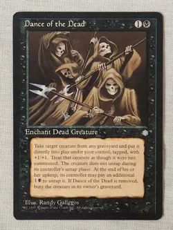 NM Dance of the Dead Ice Age Mtg Magic the Gathering - Image 1