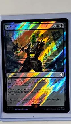 2024 MTG Magic The Gathering PIP Fallout Surge Foil #578 VATS V.A.T.S - Image 1