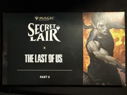 Secret Lair x PlayStation Last of Us Part 2 II Sealed Non-Foil - Image 1